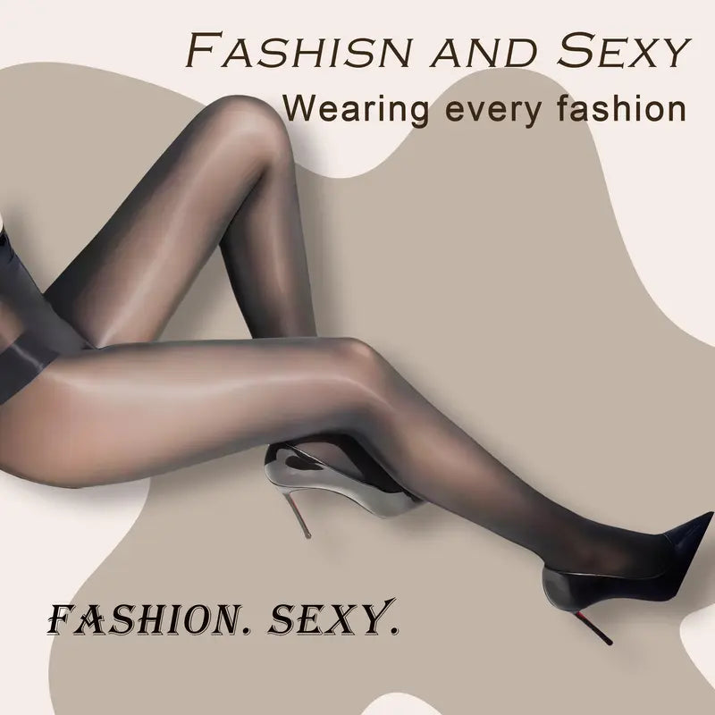 Final 3 Hours: 50% OFFđ„Shiny oil sheer Tights Pantyhose for Women