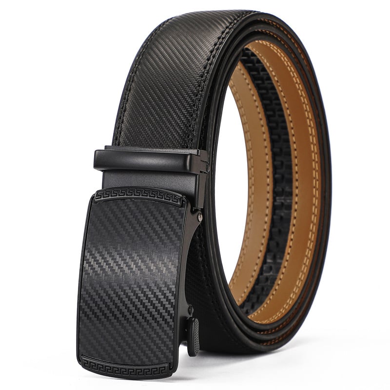 š„LAST DAY 49% OFF - Leather Ratchet Belt With Adjustable Buckle