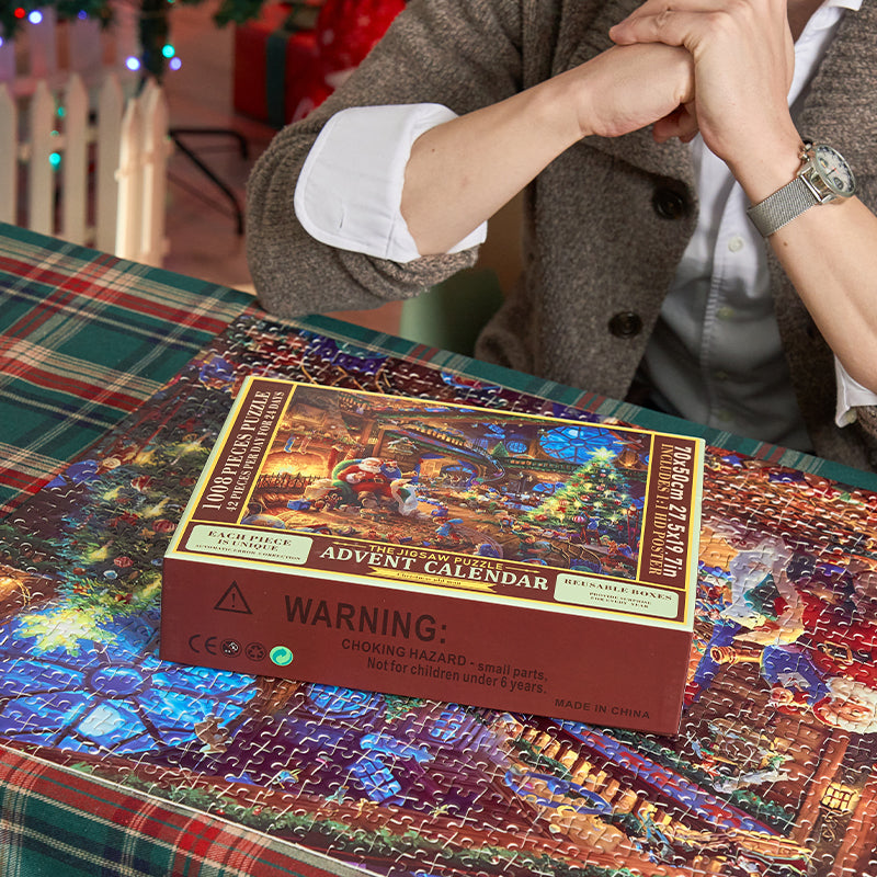 2025 Advent Calendar Christmas Jigsaw Puzzles