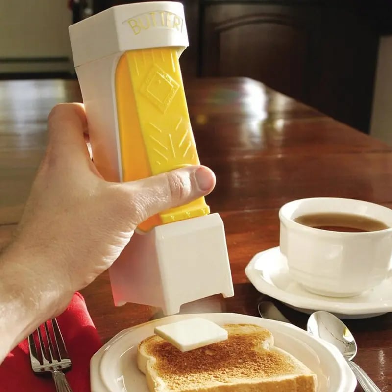 🔥Last Day 49% OFF🧈Butter Cutter & Keeper - Push-Button Slicer for Clean, Even Pats