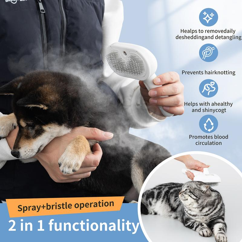 🐾Pet Spray Hair Removal Comb - Suitable for cats and dogs