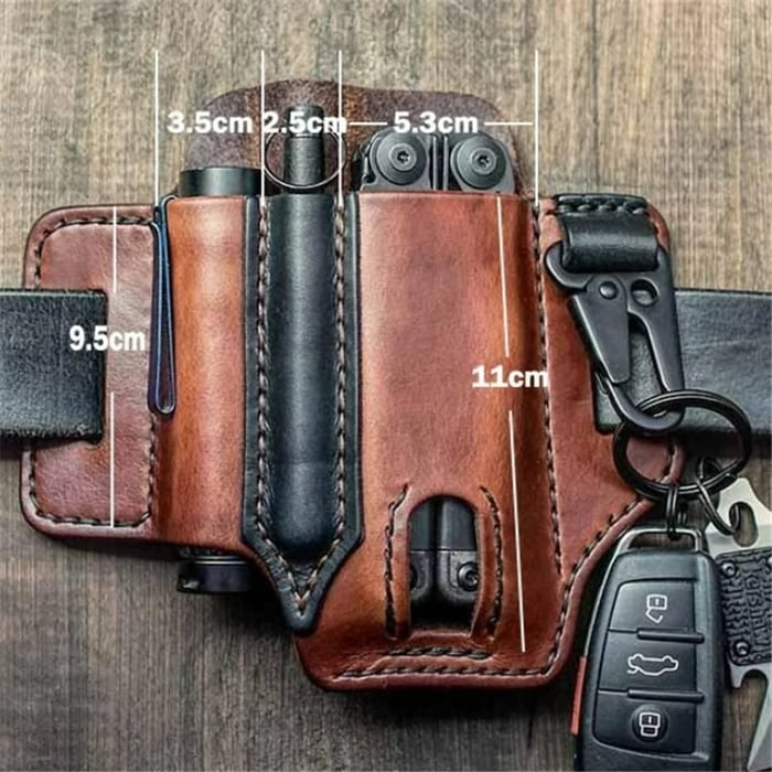 đHot Sale 50% OFFâł - Tactical Multi Tool Belt Leather Bag
