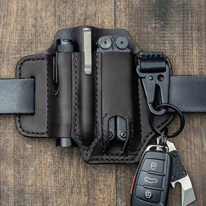 đHot Sale 50% OFFâł - Tactical Multi Tool Belt Leather Bag