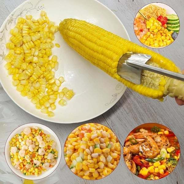đ„This Week's Special Offer 49% OFF - Stainless Steel Corn Stripping Tool