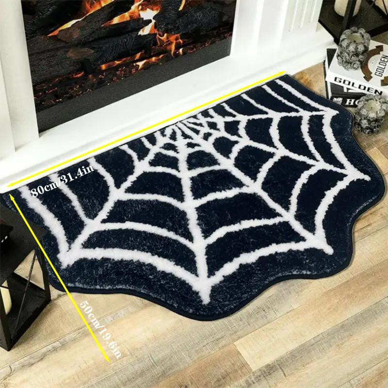 🔥LAST DAY 49% OFF 🕸 Spider Web Shaped Gothic Rug