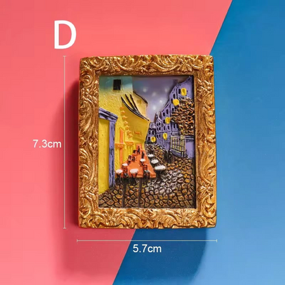 💖Van Gogh Inspired Fridge Magnet Set