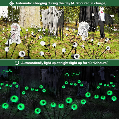 🎃Halloween Sale 49% OFF - Solar Eyeball Swaying Firefly Lights