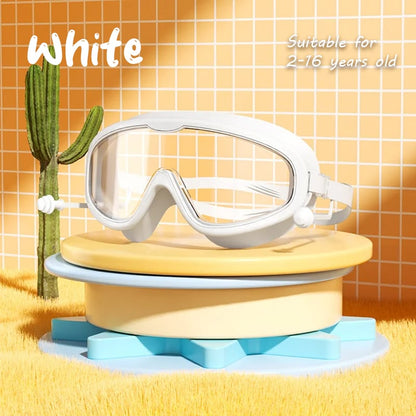 🎉Last Day Promotion 54% OFF-🔥HD children's large frame waterproof and anti-fog swimming goggles