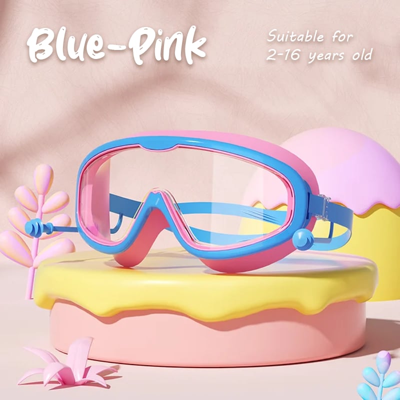🎉Last Day Promotion 54% OFF-🔥HD children's large frame waterproof and anti-fog swimming goggles