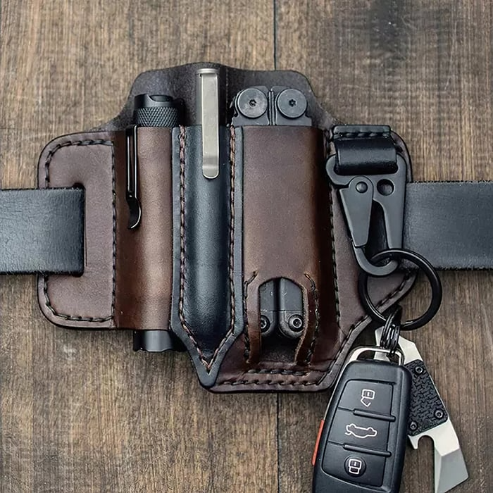 🎁Hot Sale 50% OFF⏳ - Tactical Multi Tool Belt Leather Bag