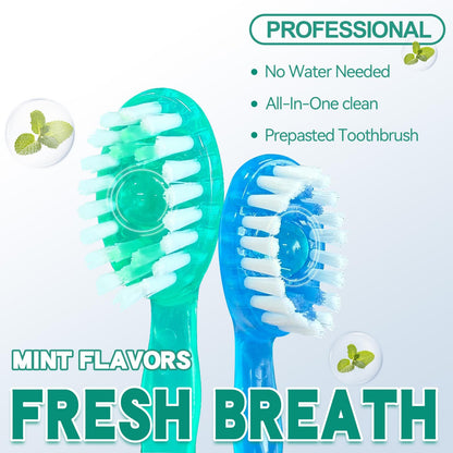 🔥5 in 1 Mini Toothbrush & Floss & Tongue Scraper & Toothpick Set