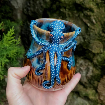 🔥LAST DAY 60% OFF - 🐙Handmade Octopus Mug