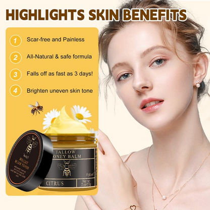 ✨Beef Tallow and Honey Balm for Skin - Handmade All-Natural Moisturizer